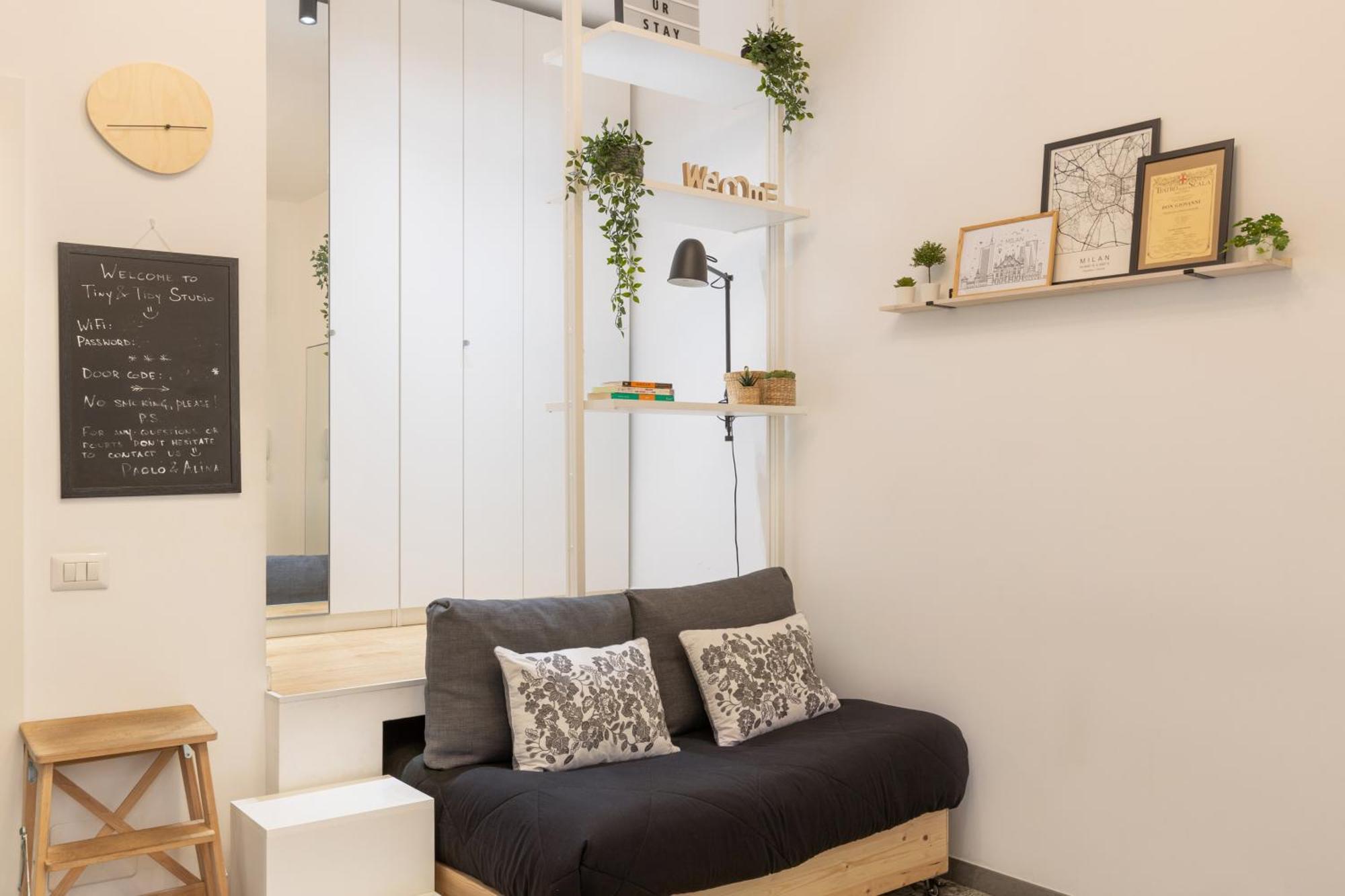 Tiny & Tidy Studio In The Key Area Of Μιλάνο Εξωτερικό φωτογραφία